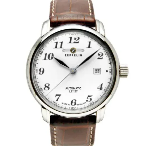Zeppelin Lederarmband-LZ127 Graf Automatik - 76564