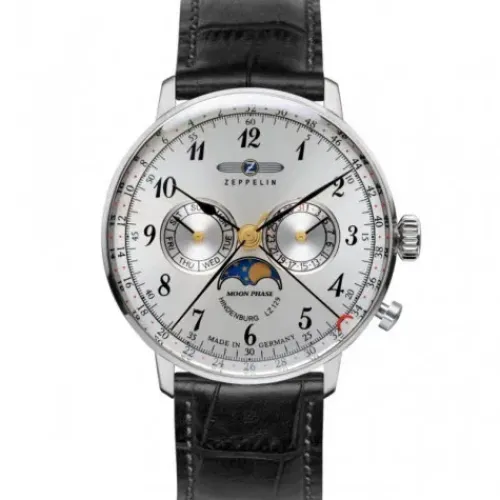 Zeppelin Lederarmband-LZ129 Hindenburg Mondphase - 70361