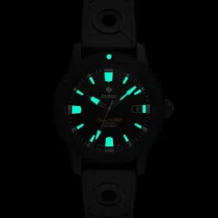Zodiac Silikonarmband-Super Sea Wolf Compression Diver Automatic - ZO9297